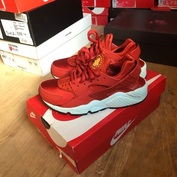 red and yellow huaraches